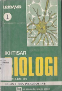 Image of Ikhtisar Biologi 1 untuk SMA Kelas I Program Inti