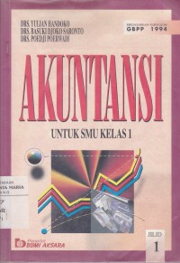 Image of Akuntansi 1 untuk SMU Kelas 1 Kurikulum Baru 1994