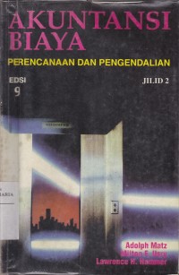 Image of Akuntansi Biaya Jilid 2 Perencanaan dan Pengendalian