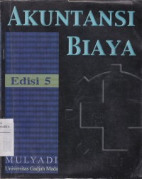 Image of Akuntansi Biaya Edisi 5