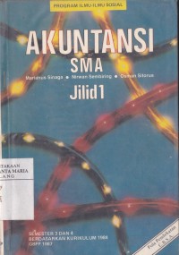 Image of Akuntansi SMA Jilid 1