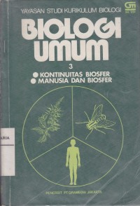 Image of Biologi Umum III