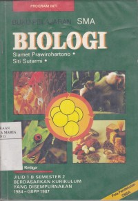 Image of Buku Pelajaran Biologi SMA Edisi ke-3 Jilid 1B Semester 2