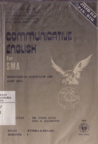 Image of Communictive English For SMA Berdasarkan Kurikulum 1984 (GBPP 1987) Jilid IIB