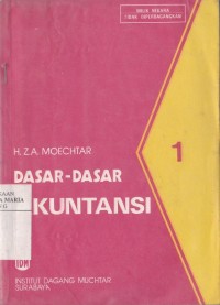 Image of Dasar-dasar Akuntansi Jilid 1
