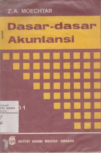 Image of Dasar - dasar Akuntansi Jilid 1