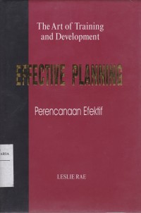 Image of Perencanaan Efektif (Effective Planning)
