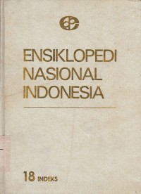 Image of Ensiklopedi Nasional Indonesia 18 Indeks