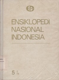 Image of Ensiklopedi Nasional Indonesia 5 E - Fx