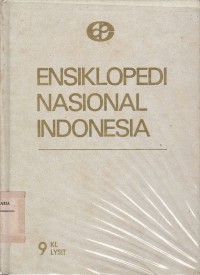 Image of Ensiklopedi Nasional Indonesia 9 KL-Lyst