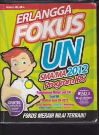 Image of Erlangga Fokus UN SMA/MA 2012 Program IPS