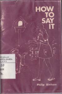 Image of How to Say It