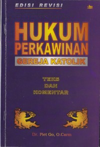 Image of Hukum Perkawinan Gereja Katolik Teks dan Komentar