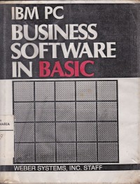 Image of IBM PC Business Software in Basic