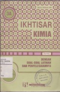 Ikhtisar Kimia dengan Soal-soal Latihan dan Penyelesaiannya Jilid 3A untuk SMA Kelas III Semester 5