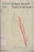 Ikhtisar Sejarah Sastra Indonesia