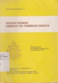 Instruksi Mengenai Kebebasan dan Pembebasan Kristiani