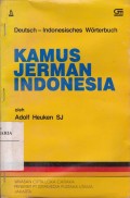 Kamus Jerman Indonesia (Deutsch-Indonesia Worterbuch)