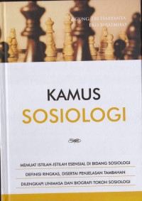 Image of Kamus Sosiologi.