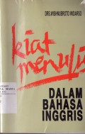 Kiat MenulisDalam Bahasa Inggris