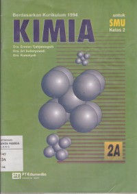 Image of Kimia 2A untuk SMU Kelas 2