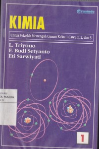 Image of Kimia 1 untuk Sekolah Menengah Umum Kelas 1 Cawu 1, 2, dan 3