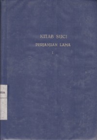 Image of Kitab Suci Perjanjian Lama I