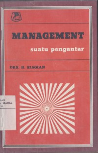 Image of Management Suatu Pengantar
