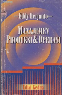 Image of Manajemen produksi & operasi edisi kedua