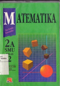 Image of Matematika 2A SMU Kelas 2 Caturwulan I