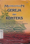 Membangun Gereja dari Konteks