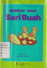 Image of Membuat Sirup Sari Buah