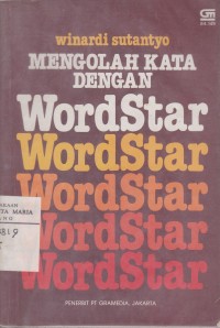 Image of Mengelola Kata Dengan WordStar