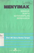 Menyimak Sebagai Suatu Keterampilan Berbahasa