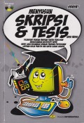Menyusun Skripsi & Tesis dilengkapi dengan panduan tuntas Penulisan Menggunakan Microsoft Word