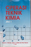 Operasi Tenik Kimia jilid 1