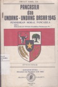 Pancasila dan Undang-Undang Dasar 1945
