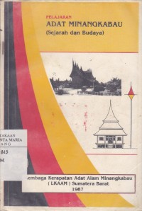 Image of Pelajaran Adat Minangkabau (Sejarah dan Budaya)