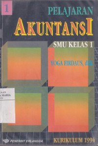 Image of Pelajaran Akuntansi SMU Jilid 1