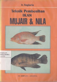 Image of Teknik Pembenihan Ikan Mujair & Nila