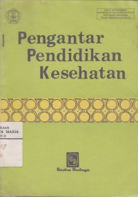 Image of Pengantar Pendidikan Kesehatan