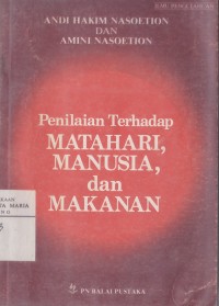 Image of Penilaian Terhadap Matahari, Manusia, dan Makanan