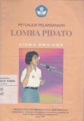 Petunjuk Pelaksanaan Lomba Pidato Siswa SMU/SMK