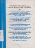 Petunjuk Pelaksanaan Sistem Pendidikan Nasional 2001