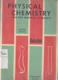 Image of Physical Chemistry for Premedical Students