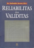 Reliabilitas dan Validitas