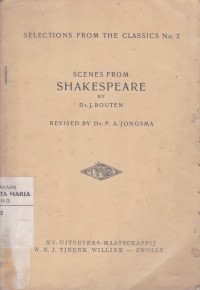 Image of Scenes From Shakespeare