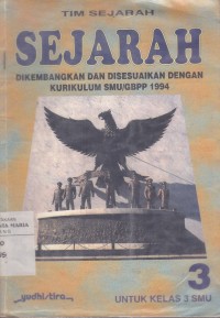 Image of Sejarah 3 untuk Kelas 3 SMU