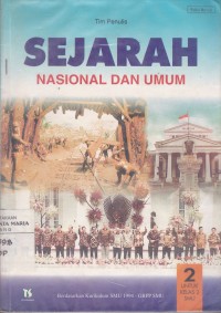 Image of Sejarah Nasional dan Umun 2 untuk Kelas 2 SMU