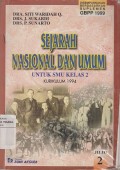 Sejarah Nasional dan Umum untuk SMU Kelas 2 Jilid 2